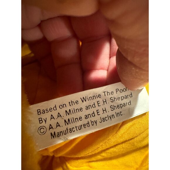 CUTE‎ Vintage Winnie The Pooh Plush Bear Baseball Cap - Picture 9 of 11